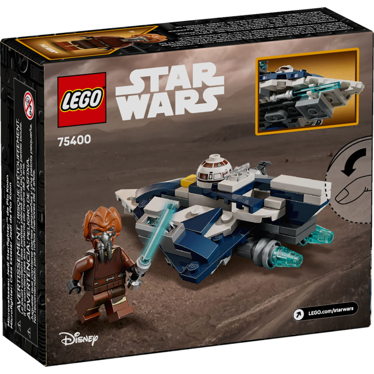Foto 5 de LEGO® Star Wars™ - Microfighter Jedi Starfighter™ de Plo Koon