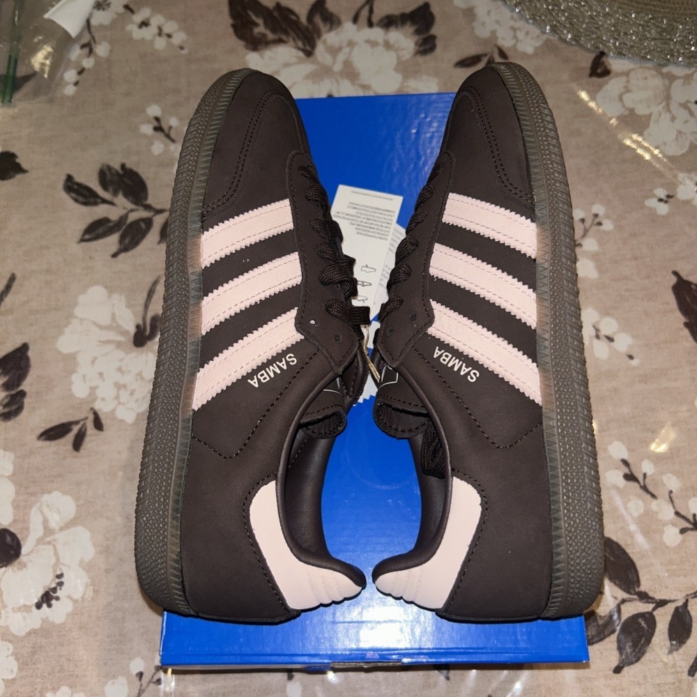 adidas Samba OG Aurora Coffee Sandy Pink — 39.5 / 40 / 40.5 / 41 / 42 / 42.5 / 43 / 43.5 / 44, Novo