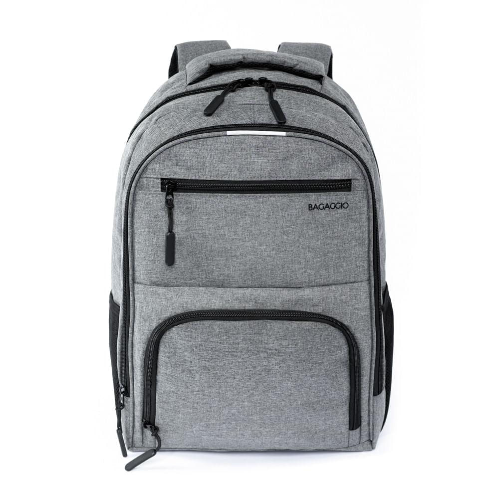 Mochila Masculina para Notebook México Cinza U / Cinza