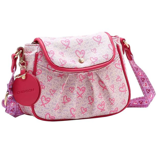 Bolsa Feminina Transversal Chenson CG84964 ROSA
