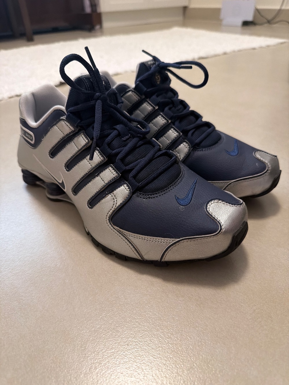 Nike Shox NZ Midnight Navy — 42, Usado