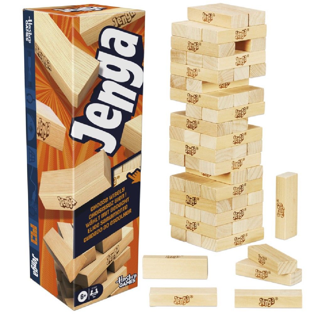 Jogo Jenga com Dado Digital - Hasbro