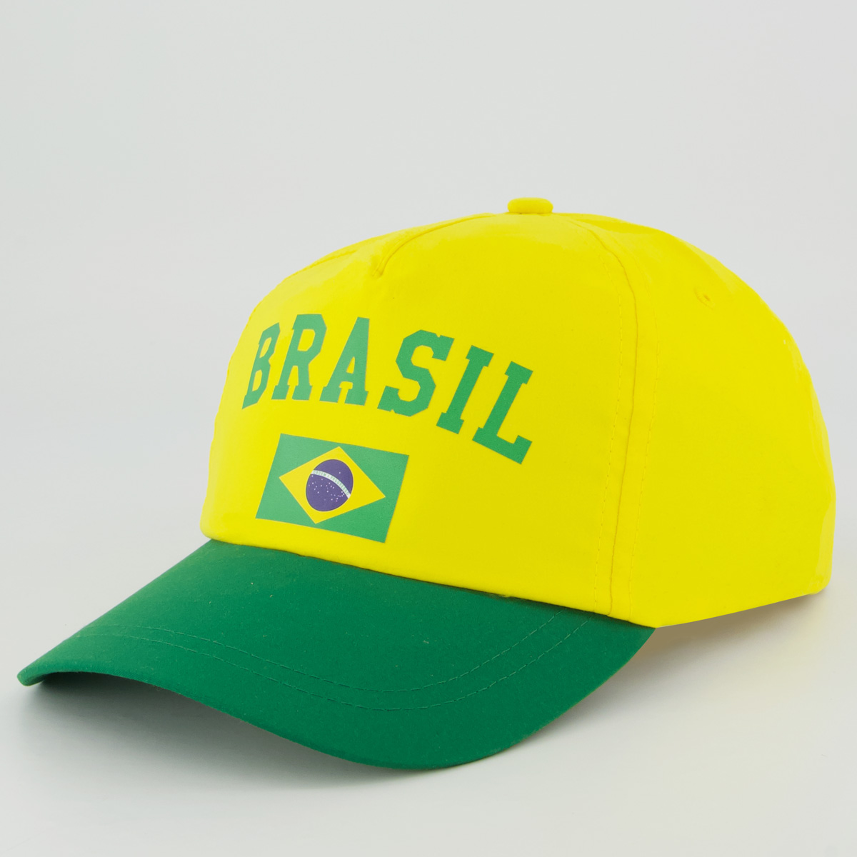 Boné Dras Sports Brasil Amarelo e Verde