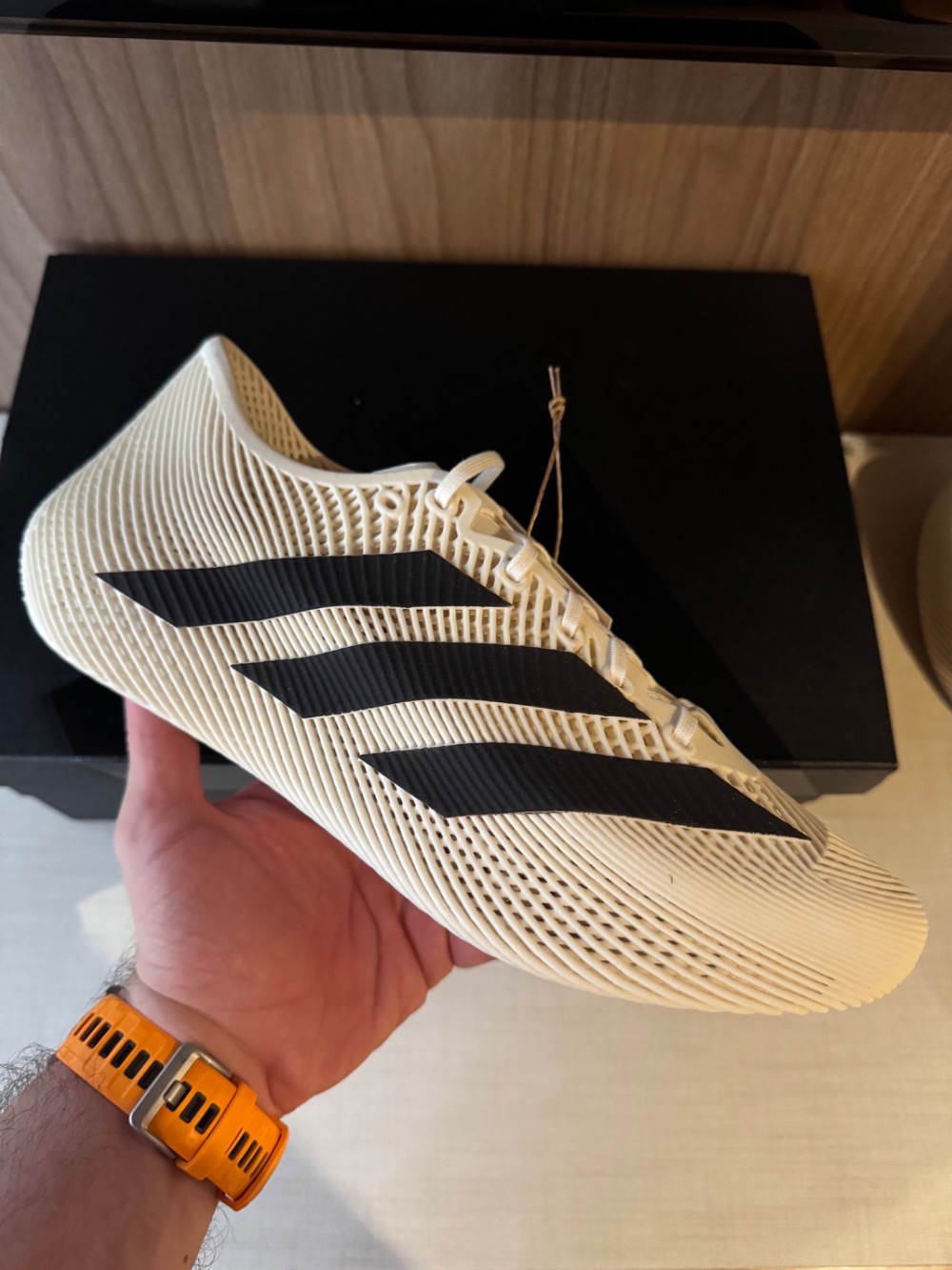 adidas Climacool 4D Laced Cream Black — 45, Novo