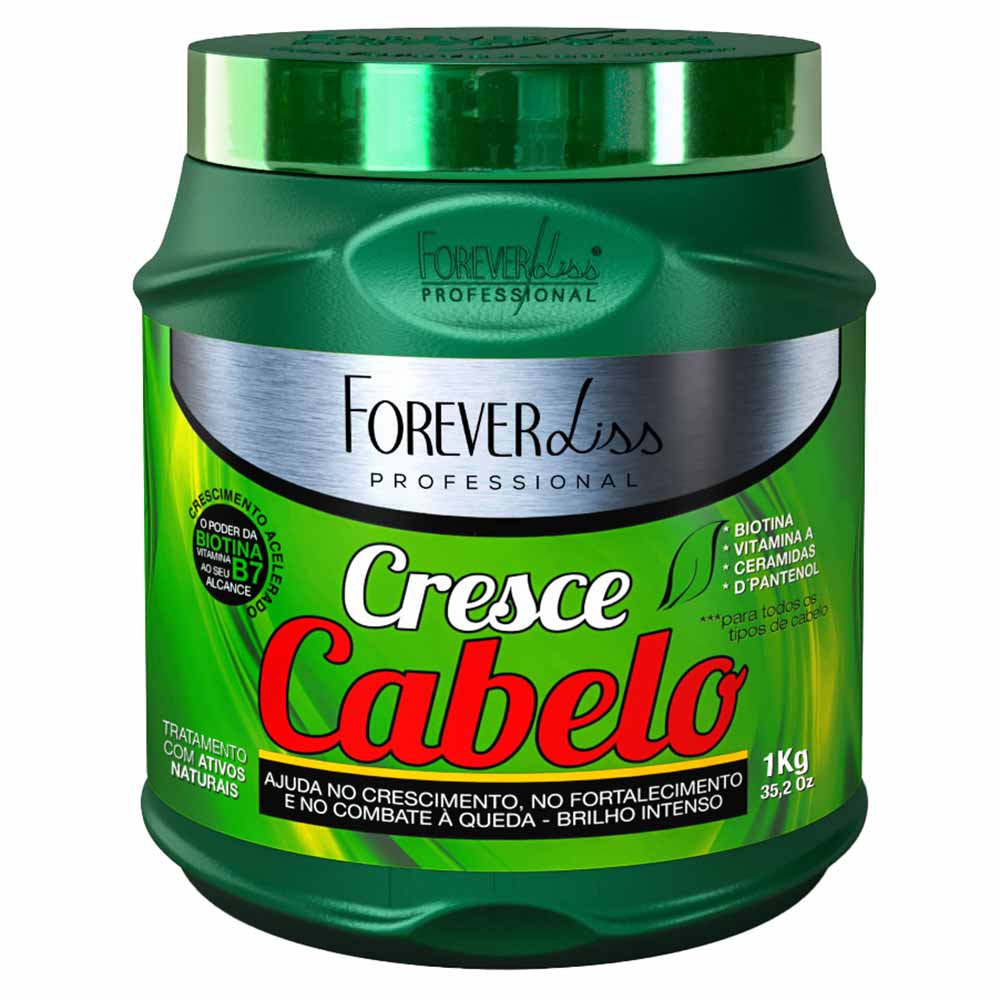Forever Liss Cresce Cabelo - Máscara Capilar — 1Kg
