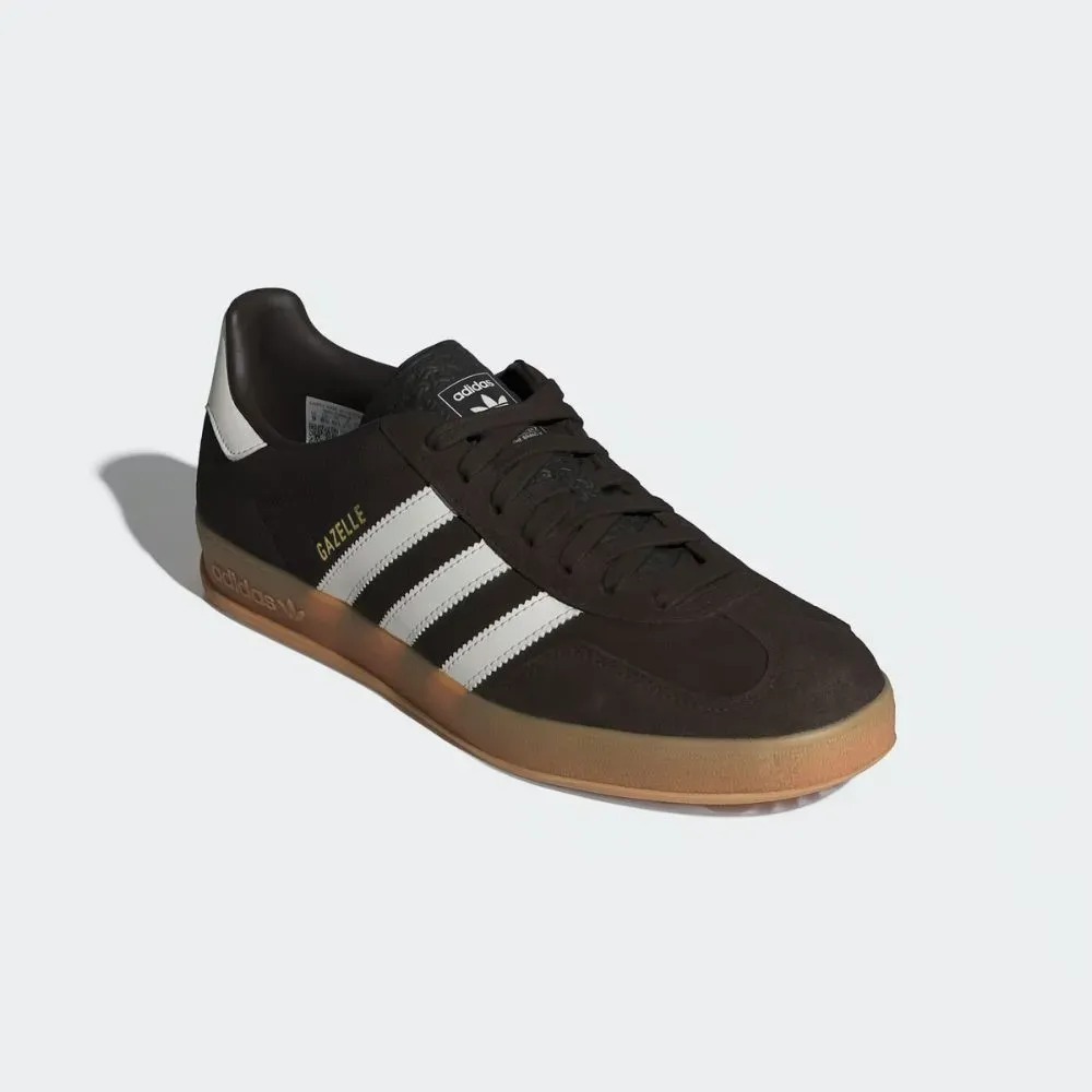 adidas Gazelle Indoor Aurora Coffee Core White Gum — 39, Novo