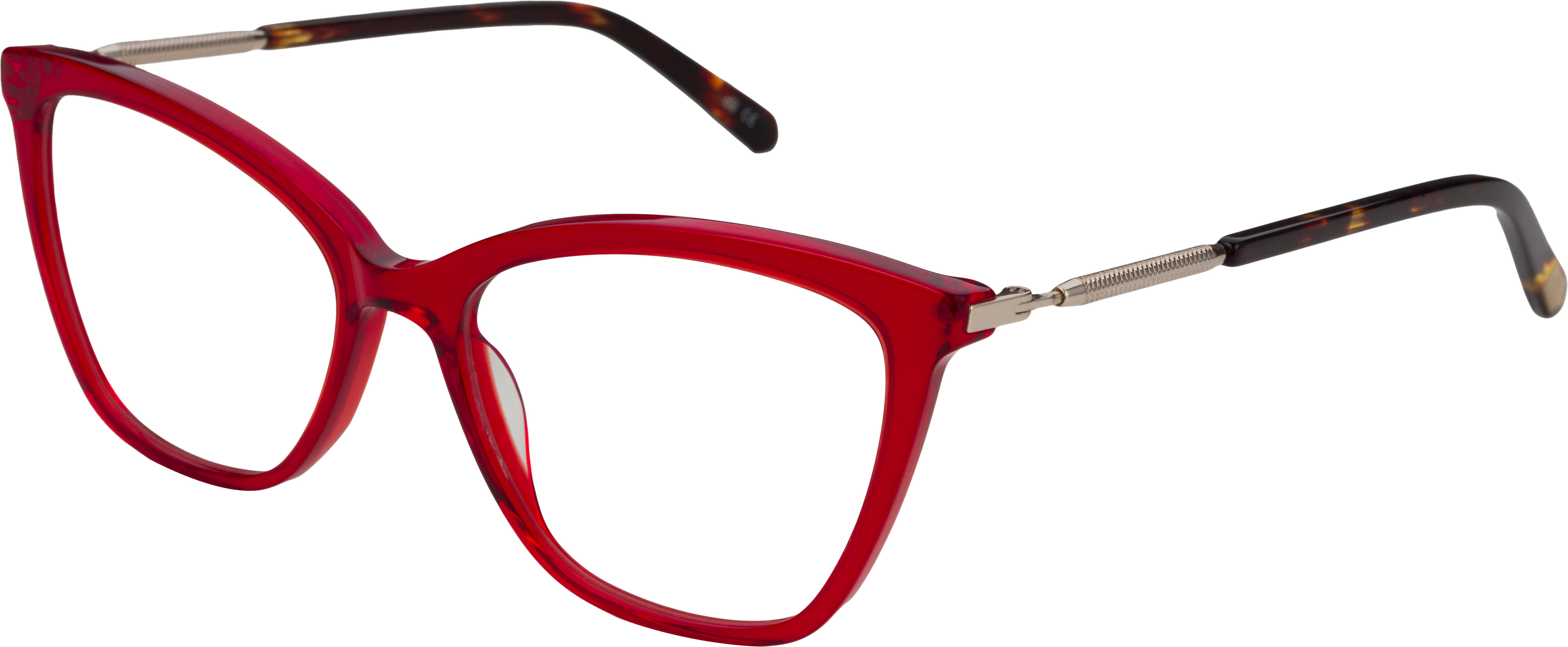 Armação para Óculos de Grau Feminino Dii Collection DII2008L Vermelho