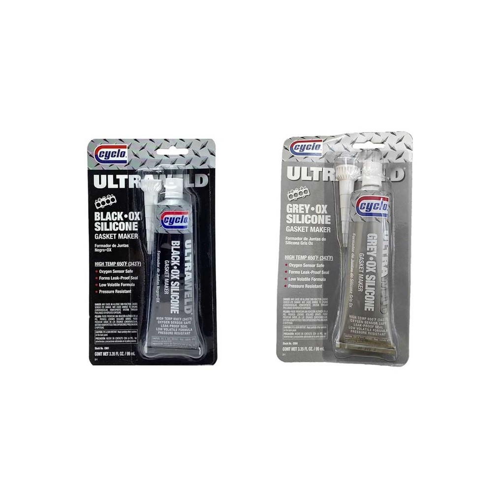 Silicone Alta Temperatura Cinza Cola Motor Cyclo 99ml