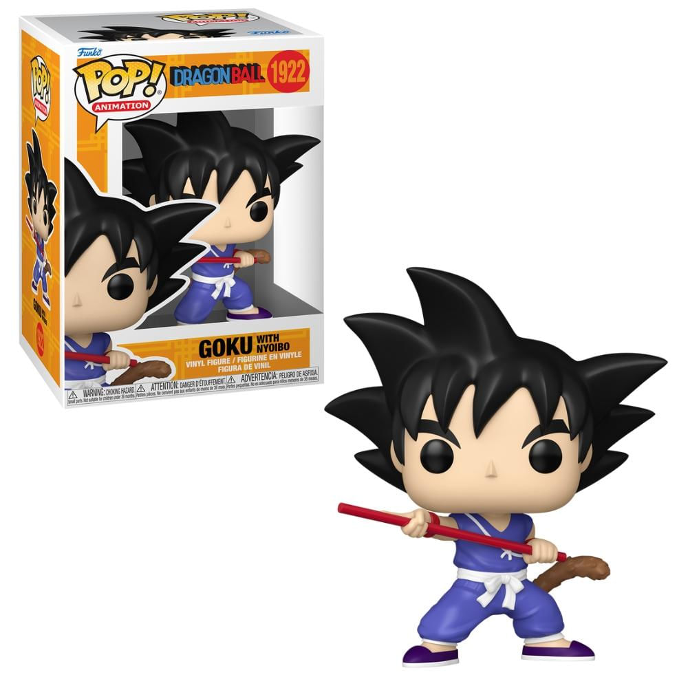 Boneco Funko Pop! Dragon Ball - Goku com Nyoibou