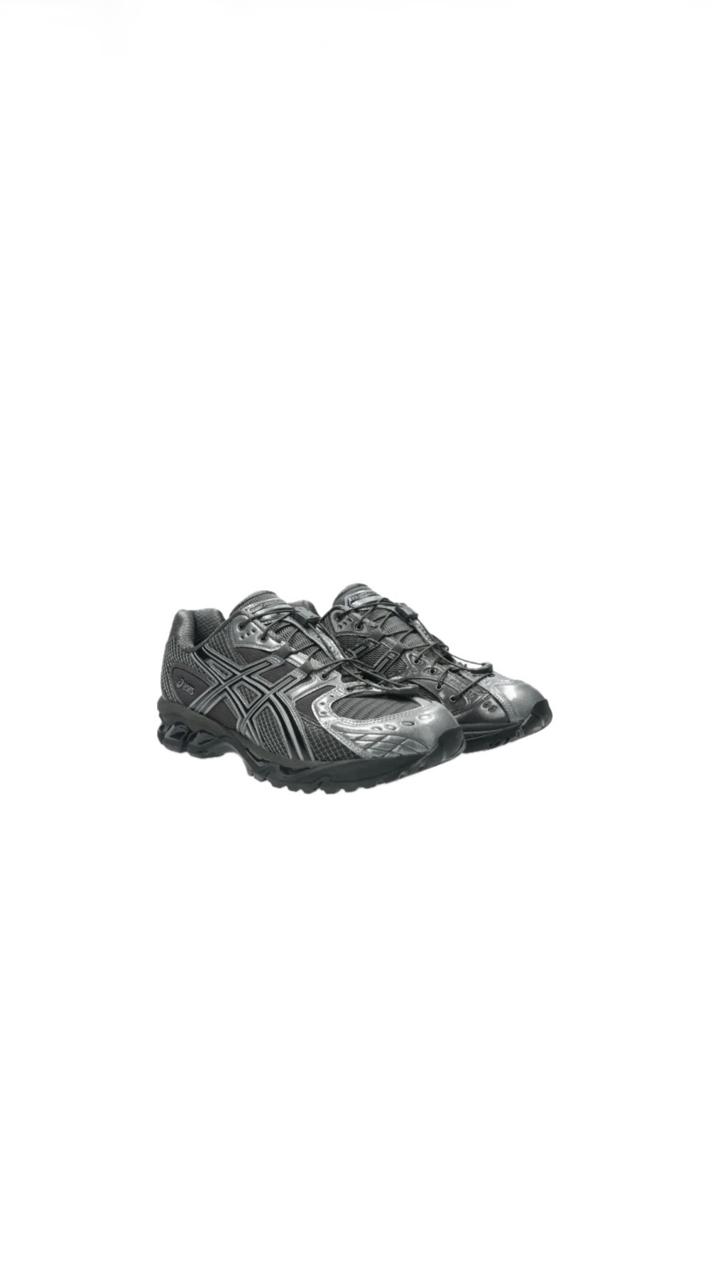 Unaffected x Asics Gel-Nimbus 10.1 Grey Black — 40, Novo