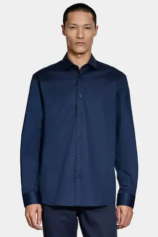 Camisa Aramis Slim Algodão Manga Longa