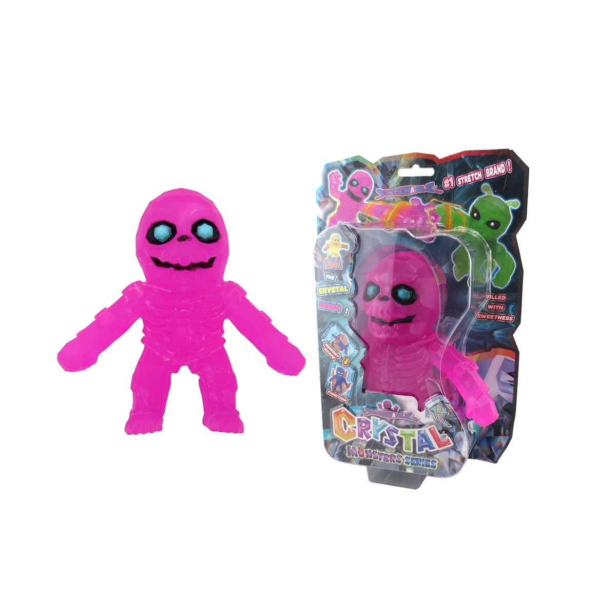 Boneco Elástico Bonez de 12cm - Stretchapalz Monstros