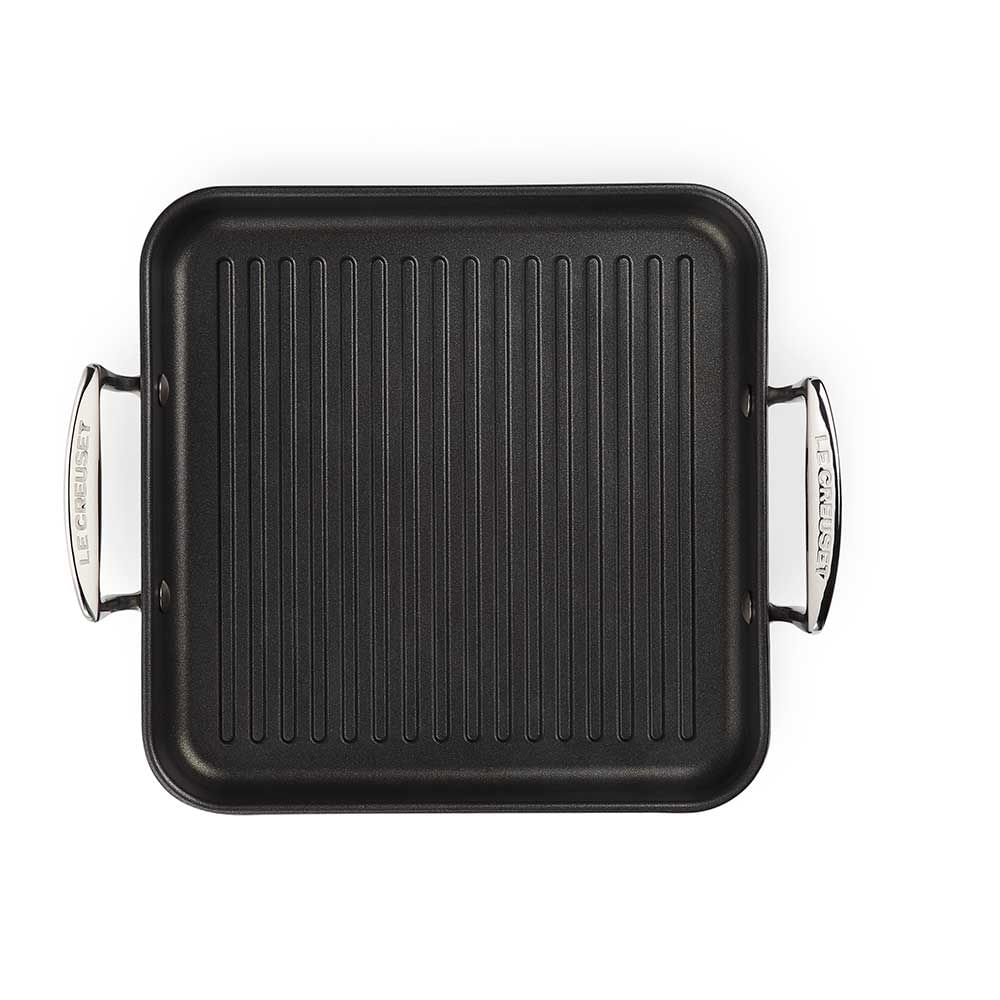 Grelha Quadrada 2 Alças Non Stick 23 cm Le Creuset
