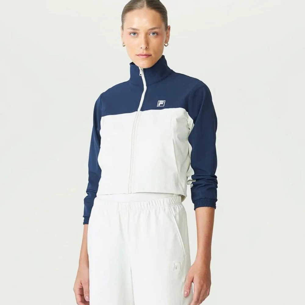 Jaqueta Fila Ag Navy Blue White — P / M, Novo