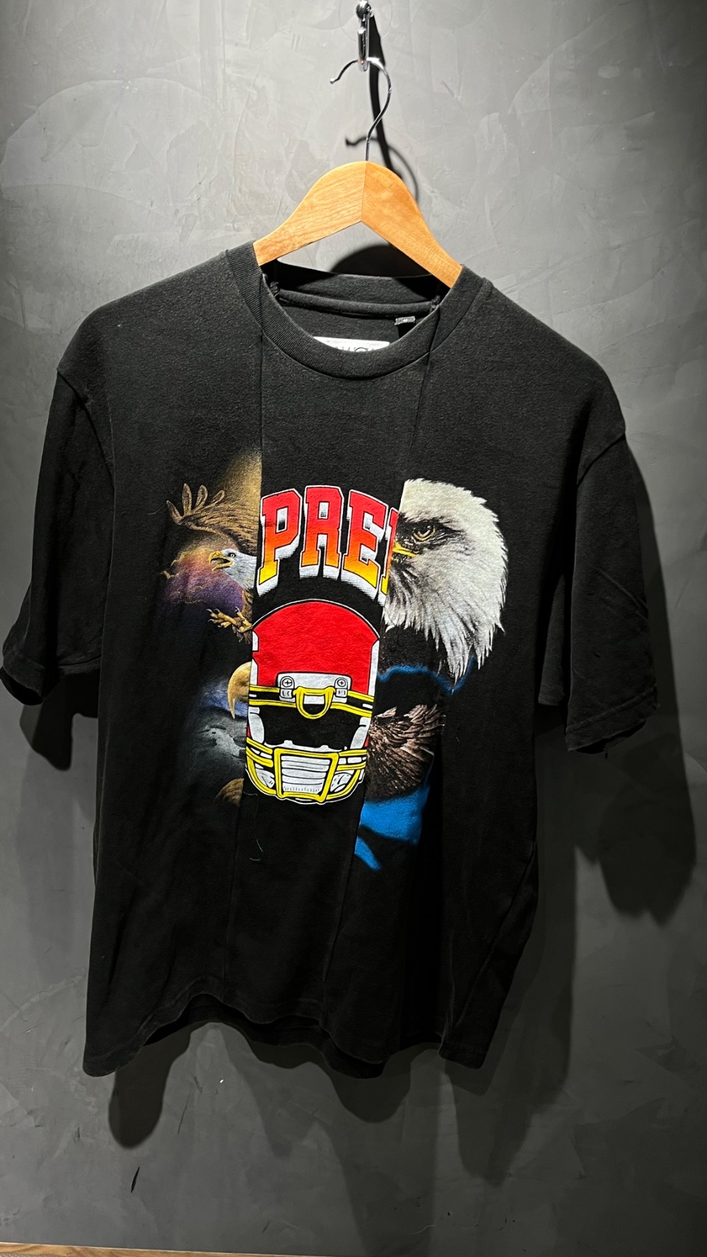 Maison Margiela x Supreme Camiseta Split Washed Black SS26-W4 — M / G, Novo
