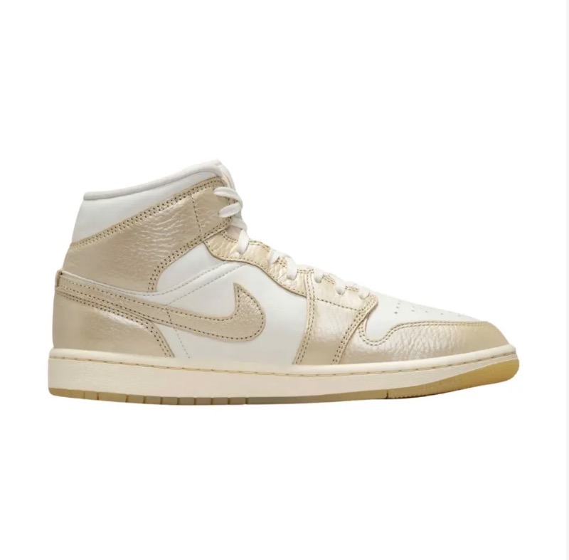 Foto 4 de Air Jordan 1 Mid Metallic Team Gold — 37.5, Novo
