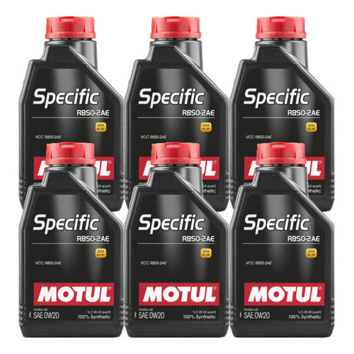 KIT MOTUL SPECIFIC RBS0-2AE 0W-20 6 LITROS