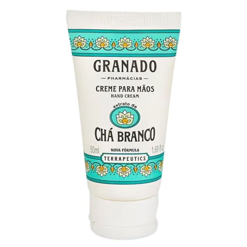 Creme para Mãos Granado Terrapeutics Chá Branco 50ml