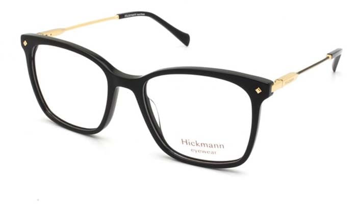 Armação de Óculos de Grau Feminina Hickmann HI60011 Quadrado Preto