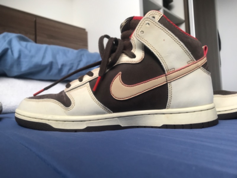 Foto 3 de Nike Dunk High SE Baroque Brown — 40.5, Usado