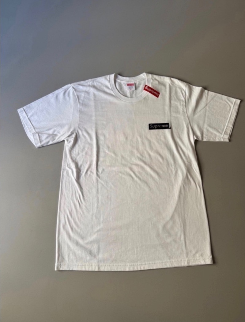 Foto 5 de Camiseta Supreme Static White — M, Novo