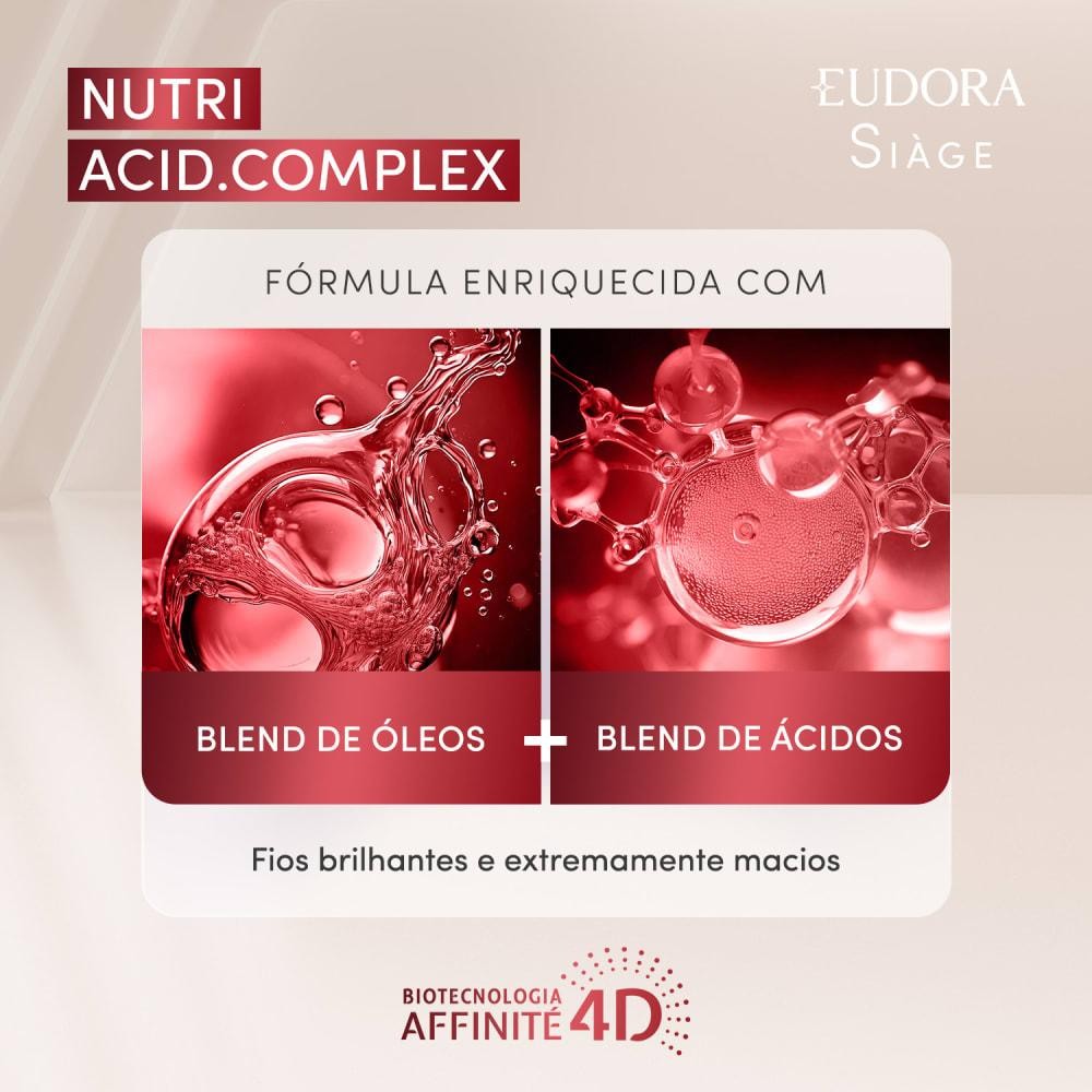 Foto 2 de Eudora Siage Nutri Acid Shampoo 250ml