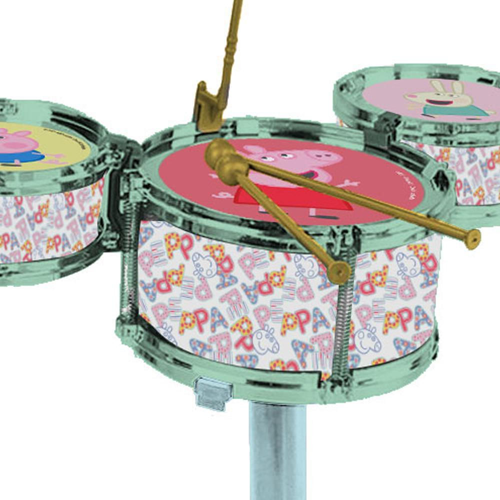 Foto 2 de Instrumento Musical - Bateria Pequena - Peppa Pig