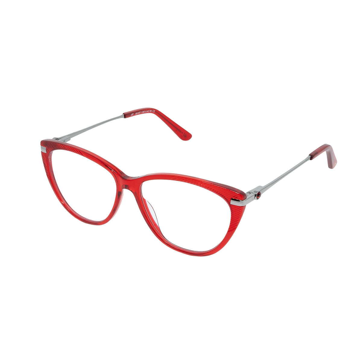 Armação para Óculos de Grau Feminino Hit 1 8014 Vermelho