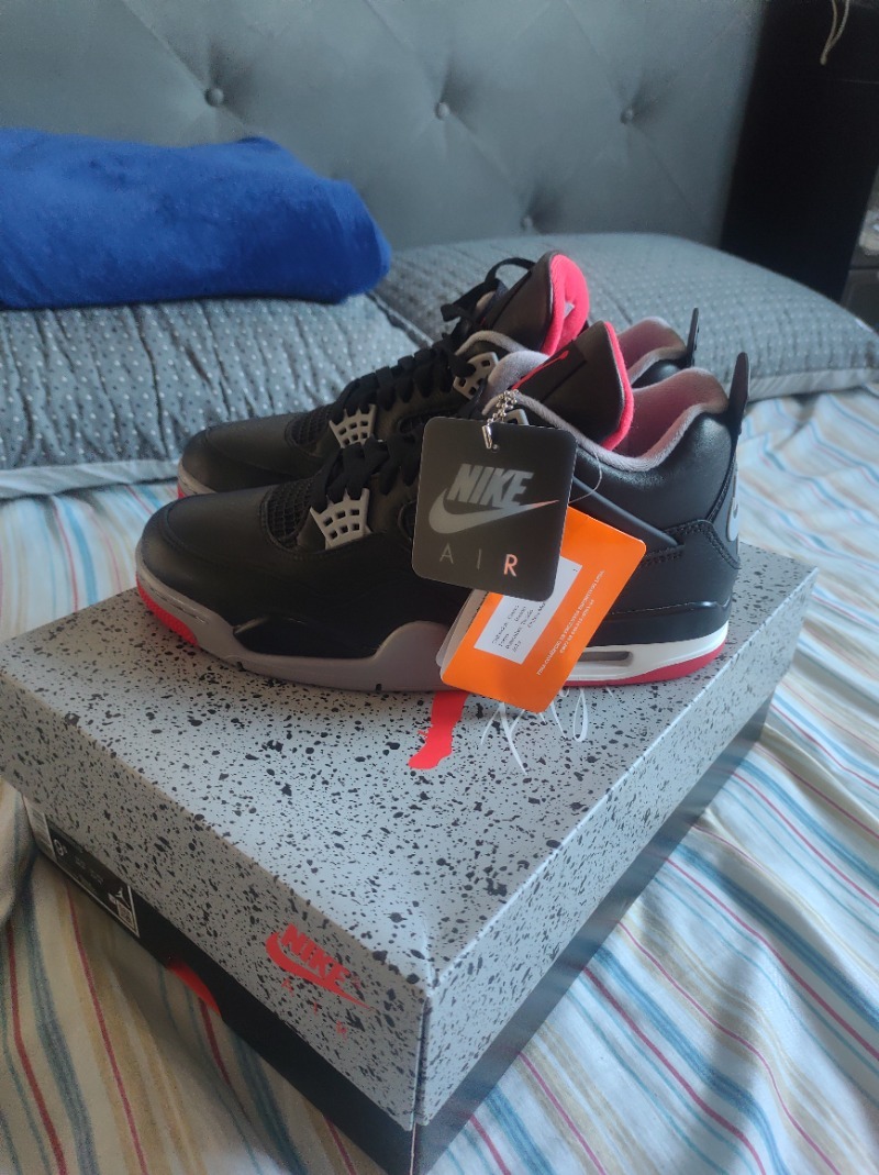 Foto 4 de Air Jordan 4 Bred Reimagined — 41, Novo