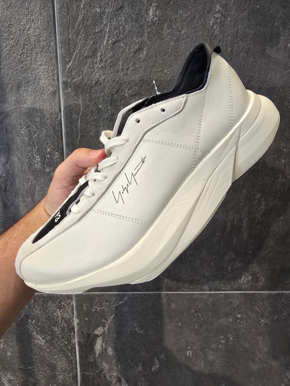Y-3 x adidas Adios Pro 3.0 LX Off White Black — 34 / 35 / 45, Novo