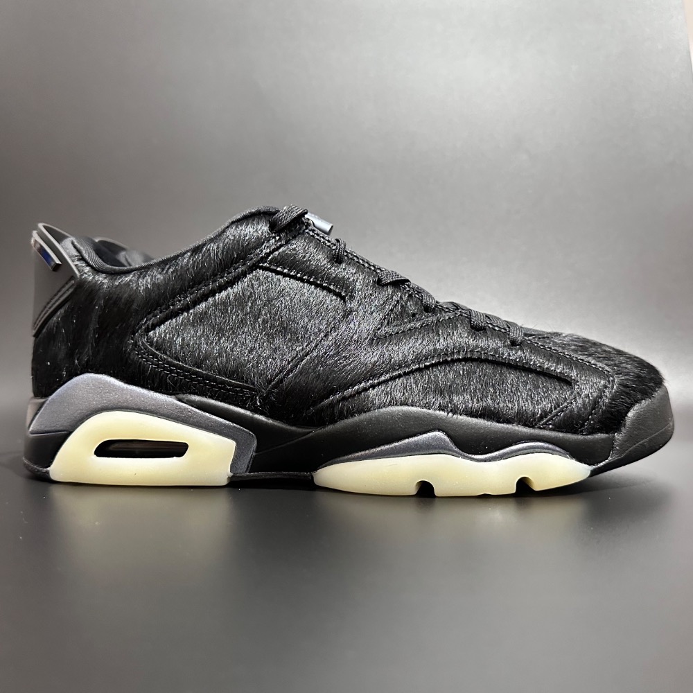 Air Jordan 6 Retro Low Blackout Feminino — 40, Novo