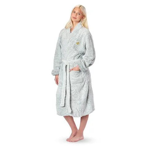 Roupão NFL Minnesota Vikings Sherpa Cinza