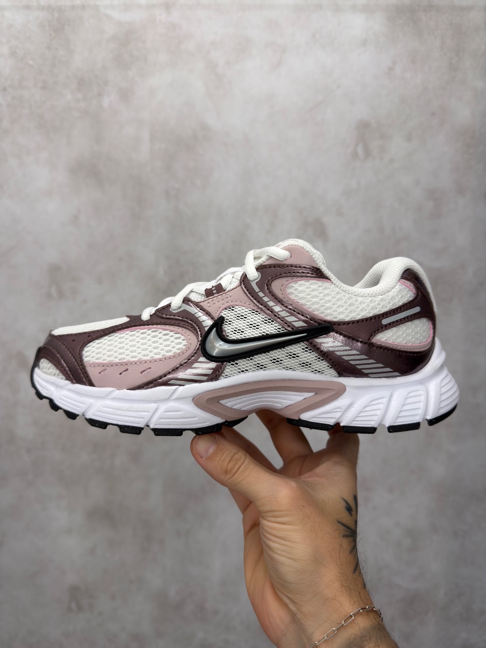Nike V5 RNR White Tattoo Metallic Platinum Feminino — 36 / 37, Novo