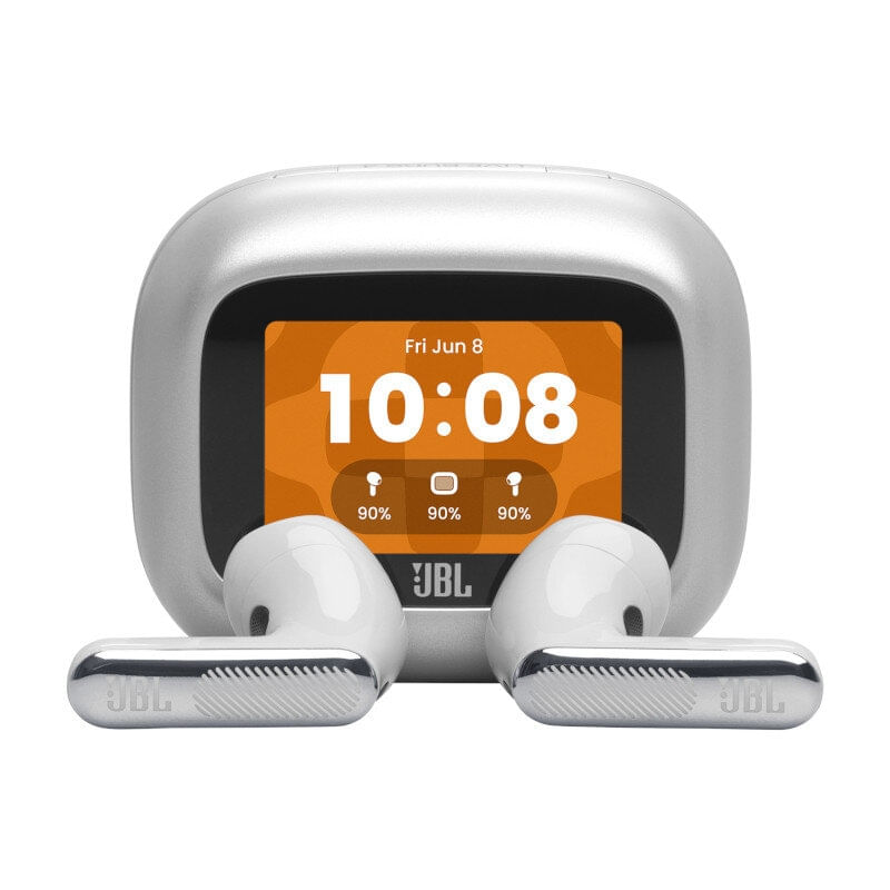 Fone de Ouvido Bluetooth JBL Live Flex 4 Prata