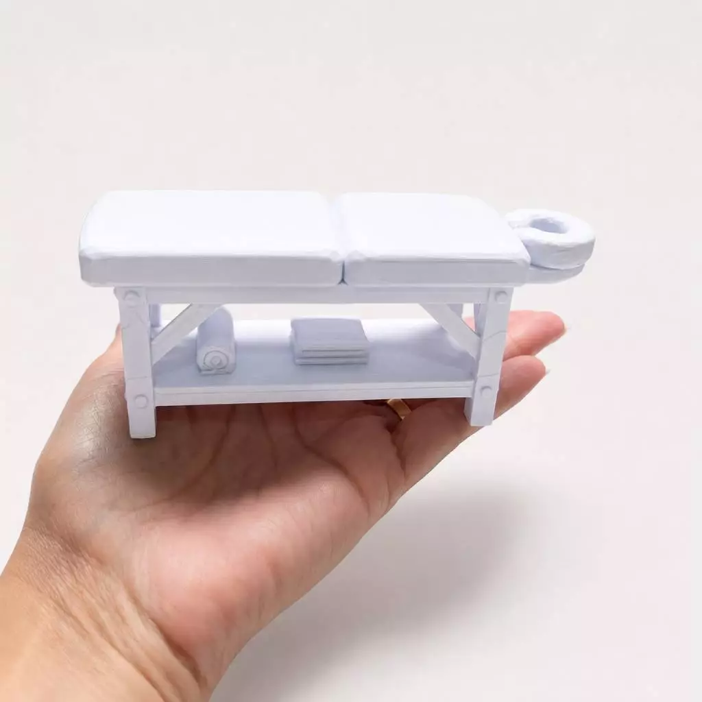Foto 2 de Miniatura de Maca de Massagem Decorativa com Acessórios – Mini Spa Estético