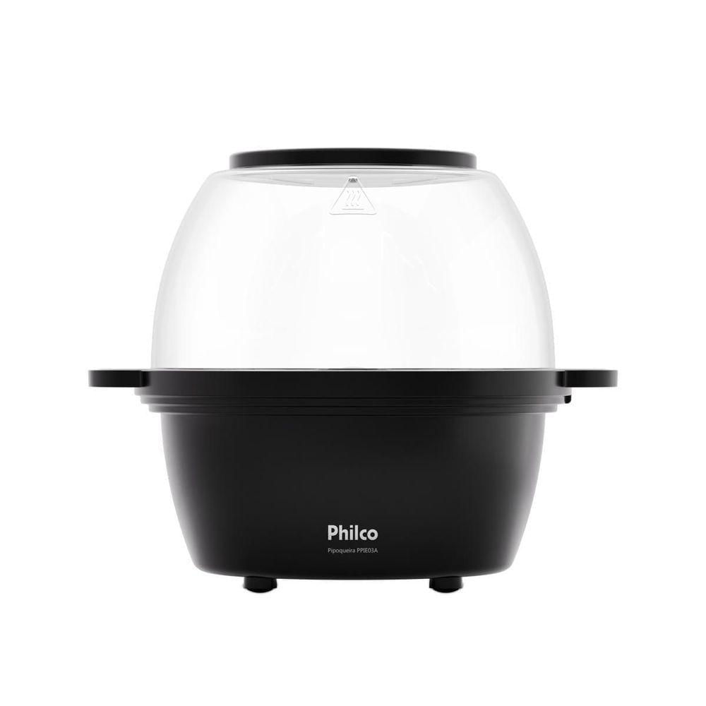 Pipoqueira Elétrica Philco 2 em 1 Antiaderente 65g PPIE03A 110V