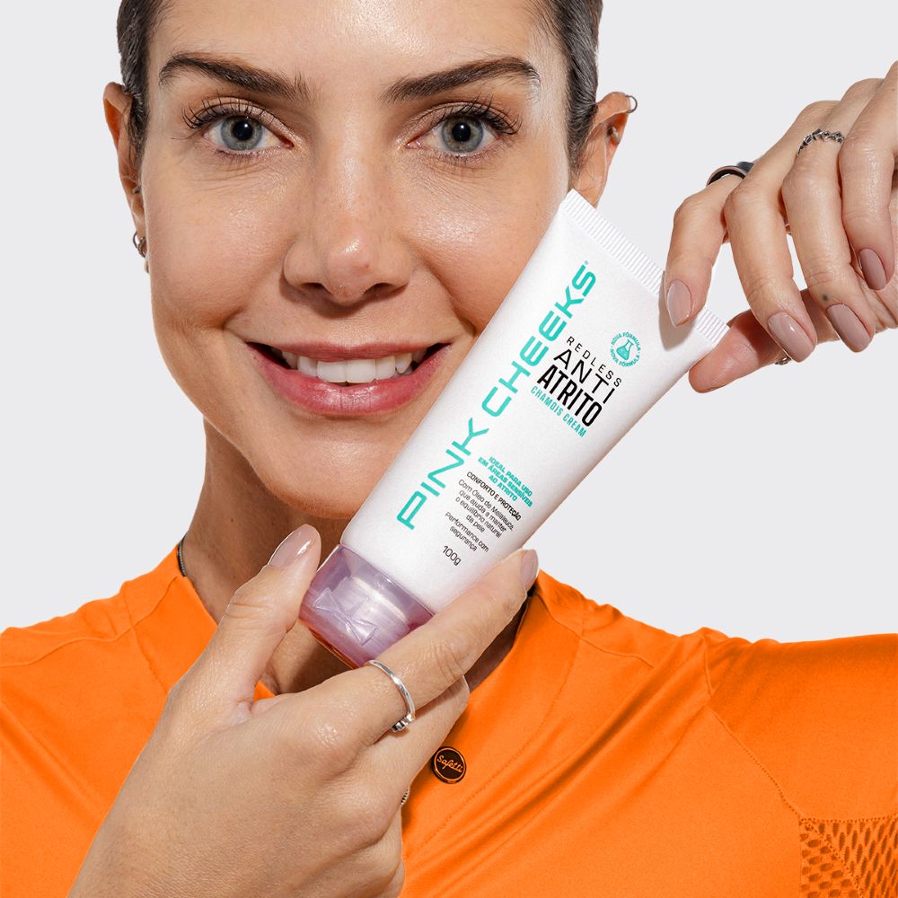 Foto 5 de Creme Antiassaduras Pink Cheeks Redless Chamois Cream — 100g