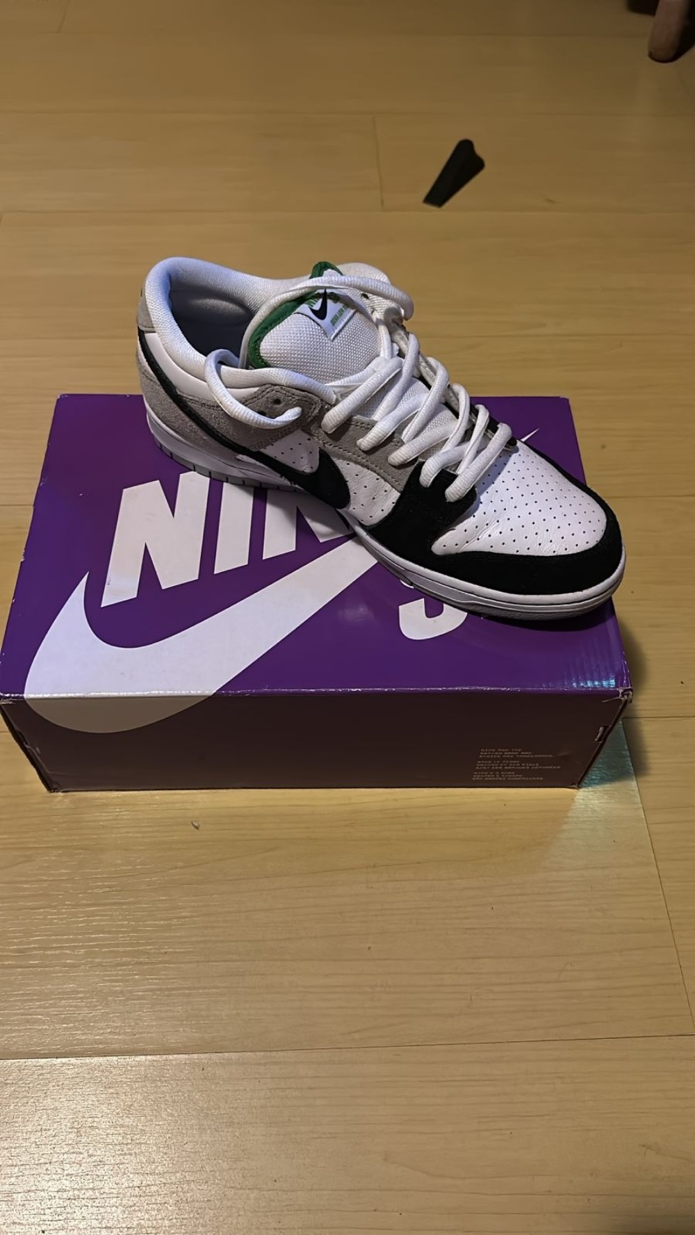Nike SB Dunk Low Chlorophyll — 44, Usado