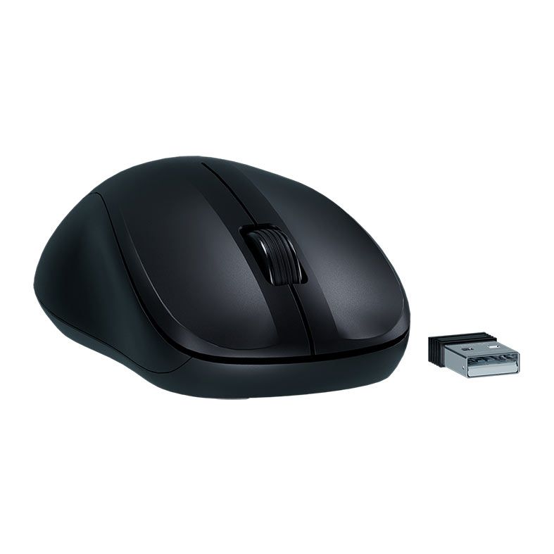 Foto 3 de Mouse Intelbras MSI 50, 1200DPI, Wireless, 3 Botoes, Preto, MSI50