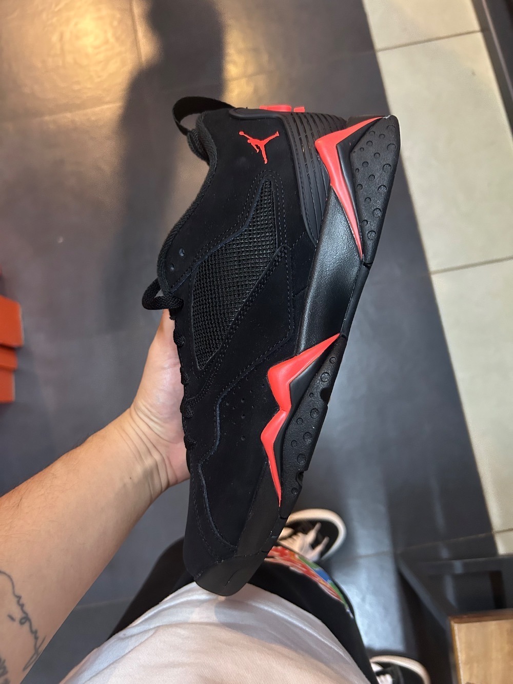 Air Jordan MVP 92 Black Infrared 23 — 39 / 39.5 / 40.5 / 41 / 42 / 42.5 / 43 / 43.5, Novo