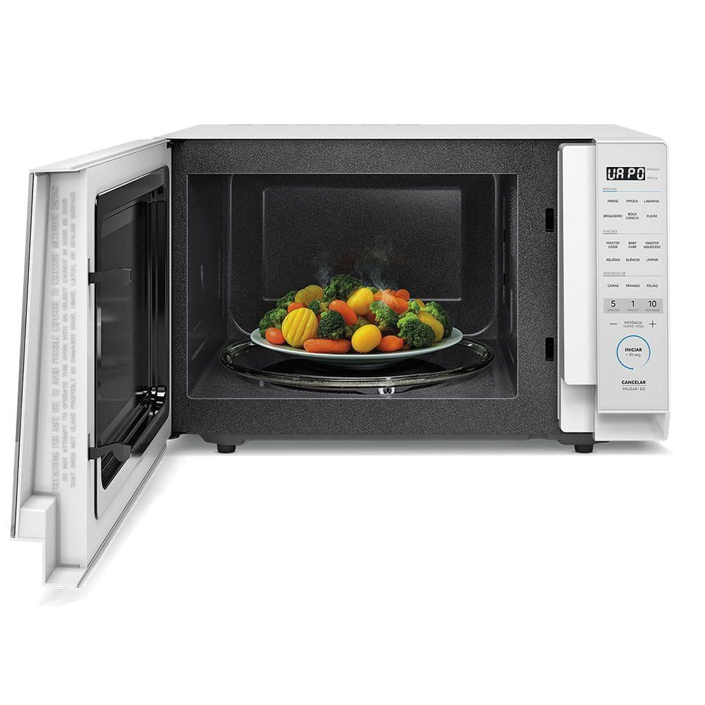 Foto 4 de Micro-ondas de Bancada Midea MHP35B1 35L Mastercook Branco Painel Digital 110V