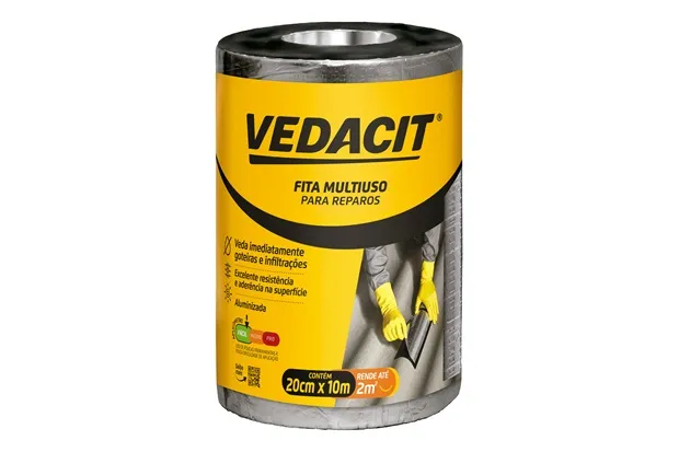 FITA MULTIUSO 20 CM X 10 M VEDACIT