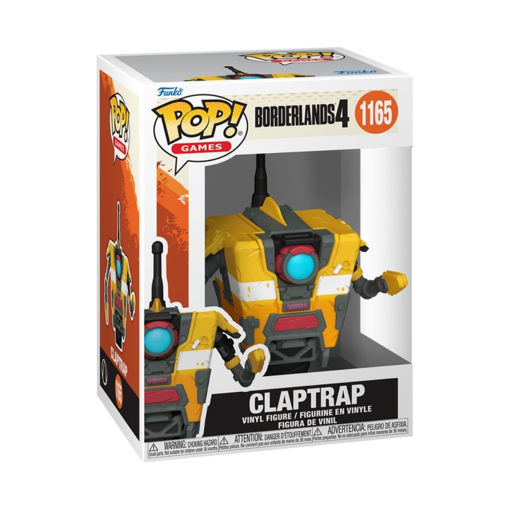 Foto 2 de Boneco Funko Pop! Bordelands 4 - Claptrap