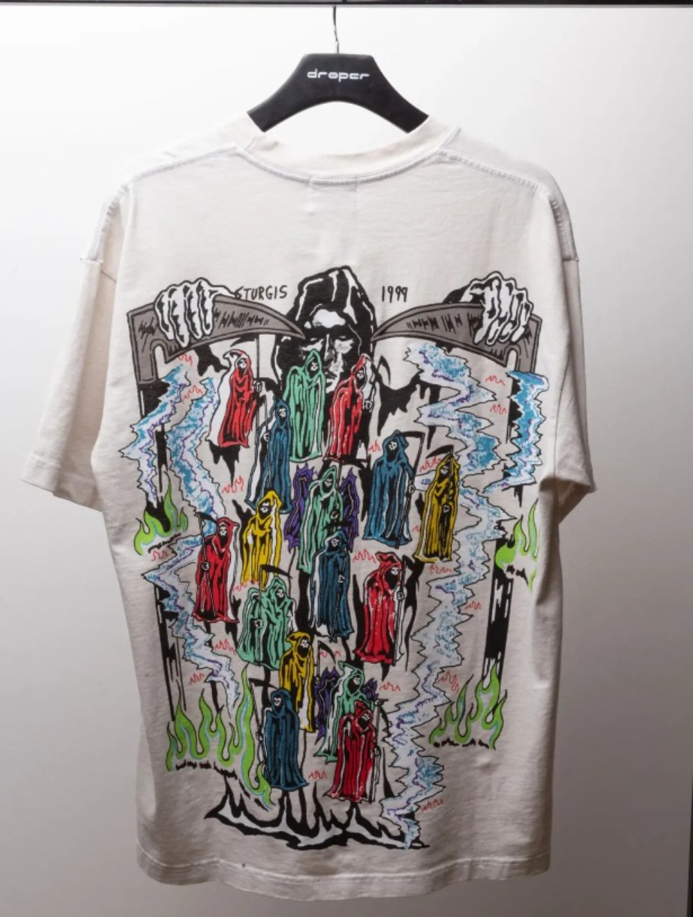 Camiseta Warren Lotas Sturgis Pencil Reapers White — M, Novo