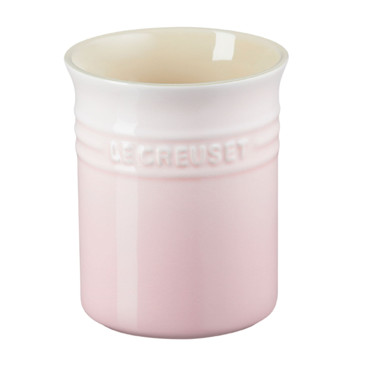 Porta Utensílios 1,1 L Classic Rosa Shell Pink Le Creuset