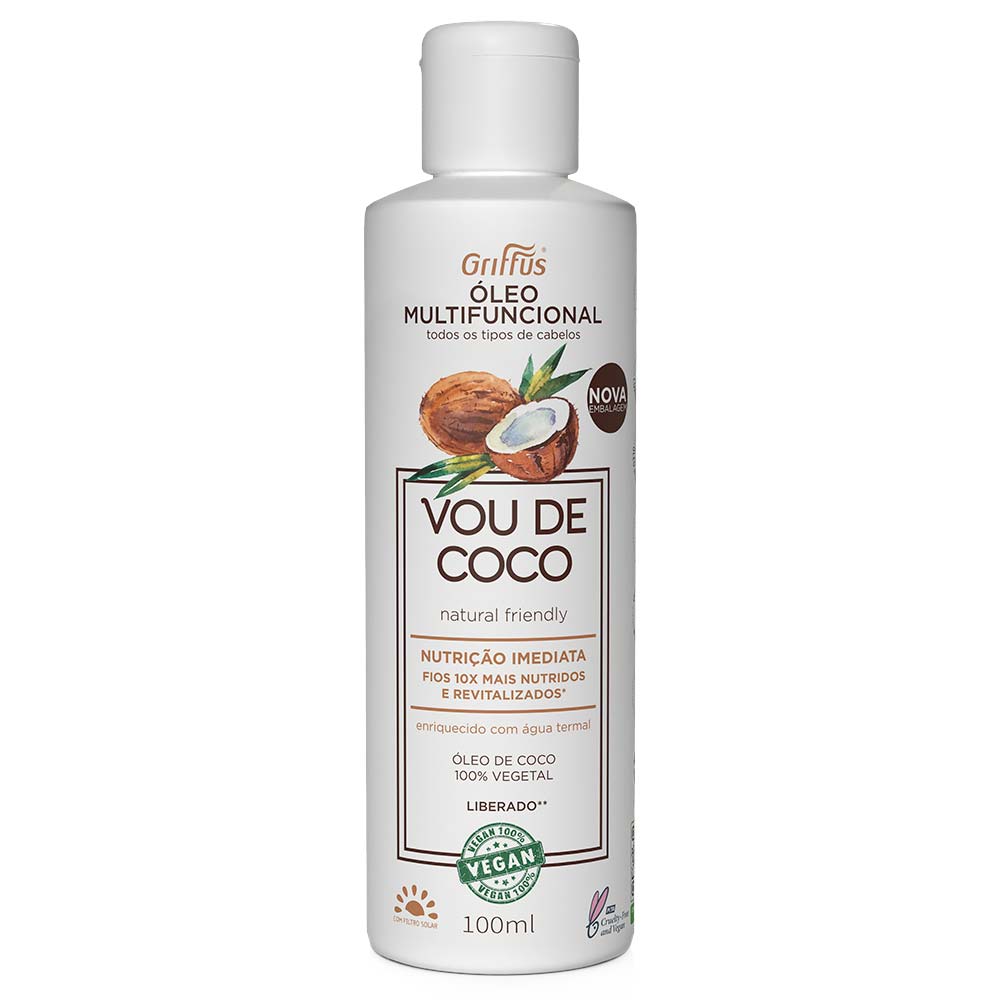 Óleo Capilar Griffus Vou de Coco Umectante — 100ml