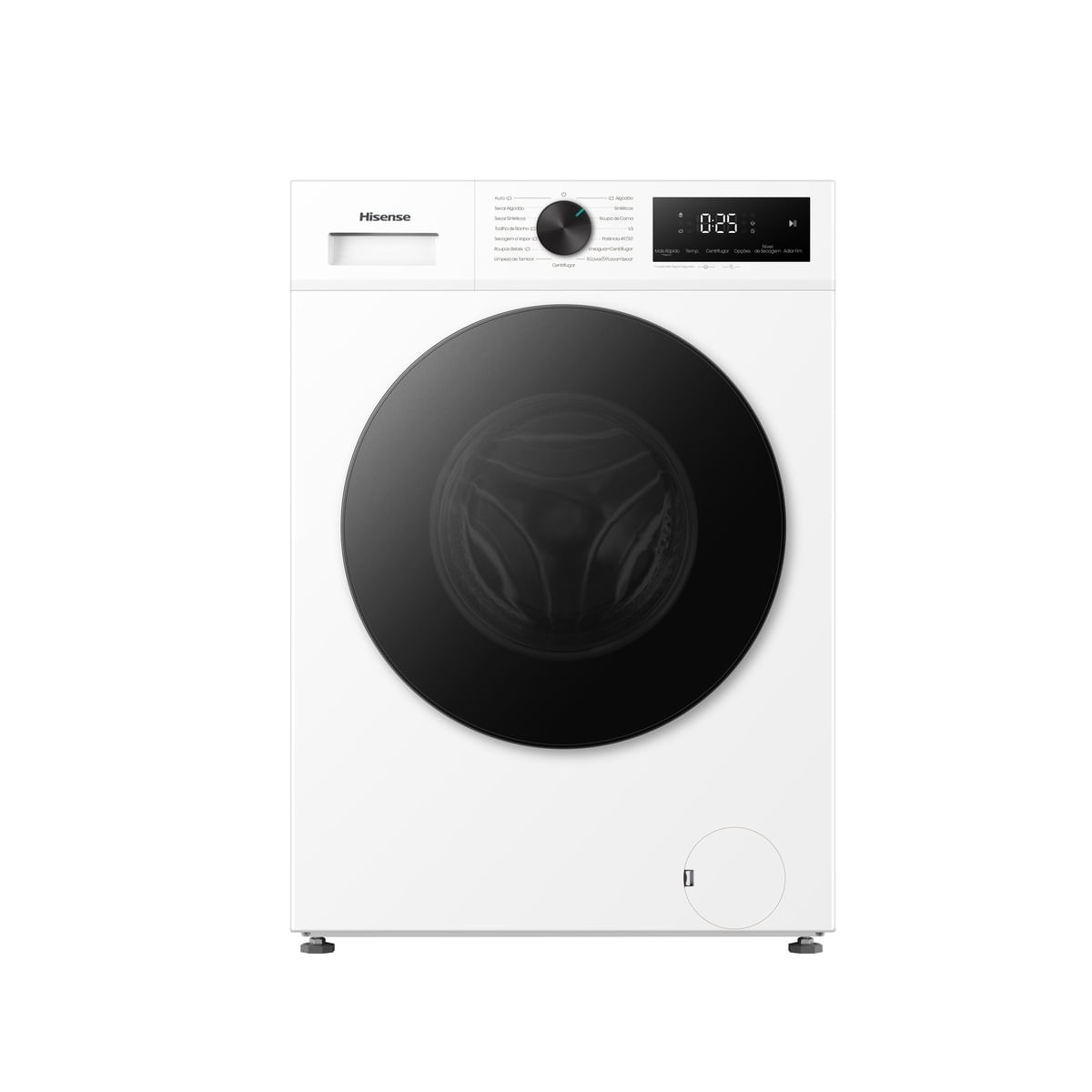 Lava e Seca Hisense 11kg Wd1i11 Compacta Fit e Função Steam Inverter Branco BRANCO / 110