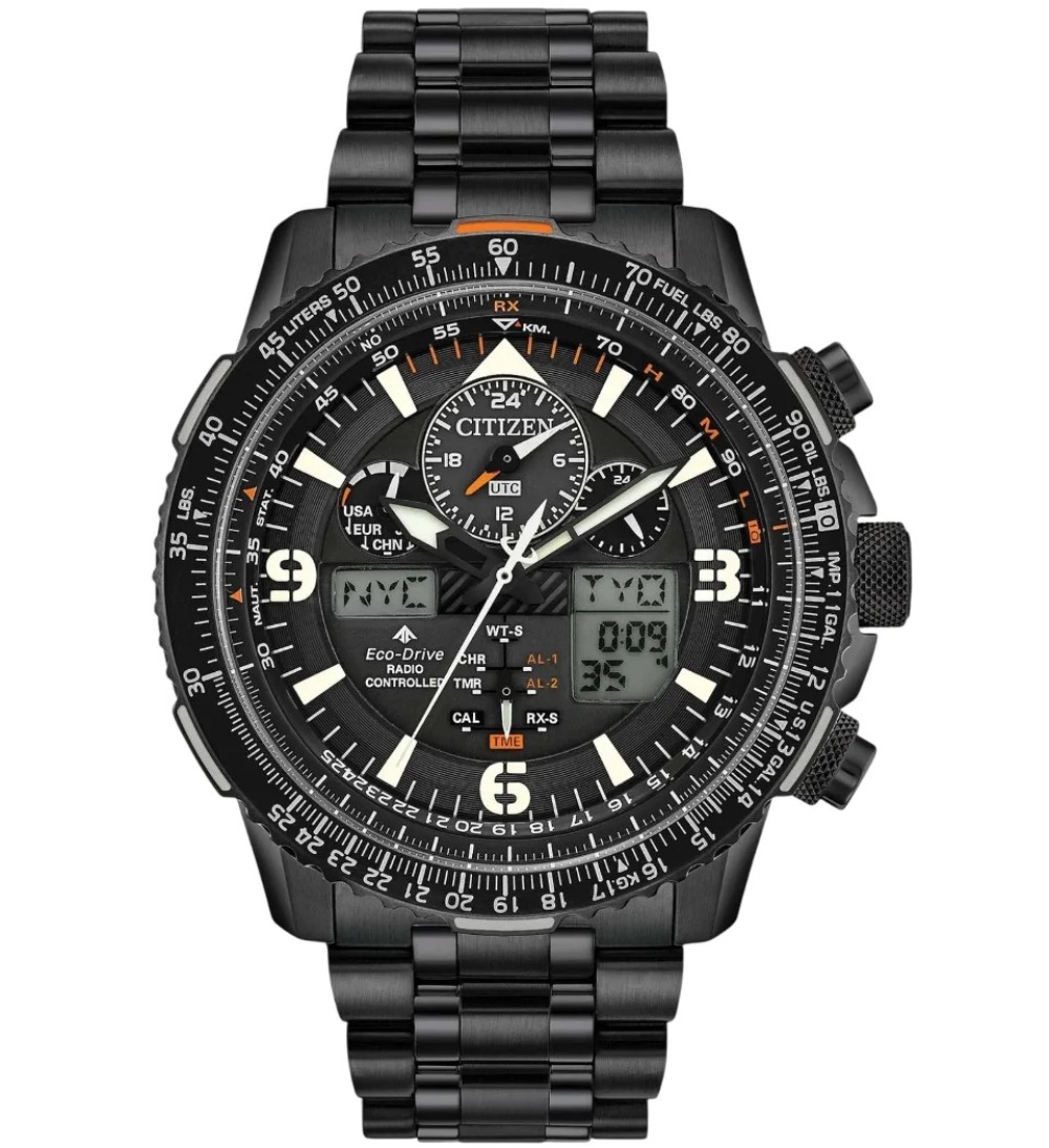 Relógio Citizen Promaster Skyhawk Black 45mm — Único, Novo
