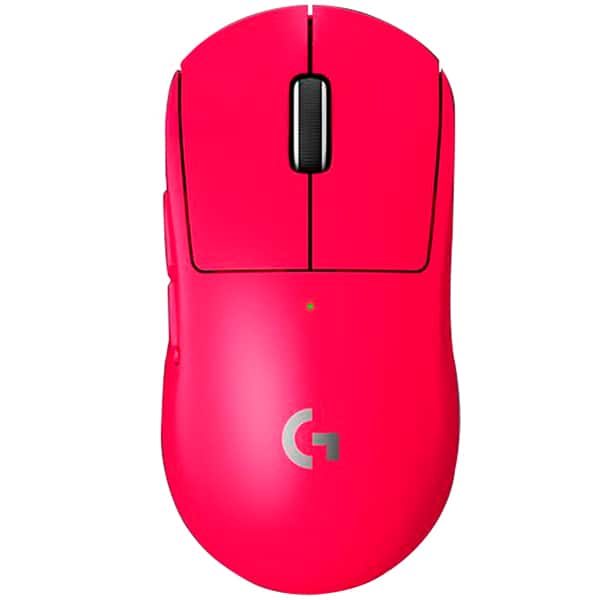 Mouse Gamer Sem Fio Logitech G PRO X SUPERLIGHT LIGHTSPEED, 5 Botões Programáveis, Sensor HERO 2, Rosa, 910-007544, Logitech G - CX 1 UN