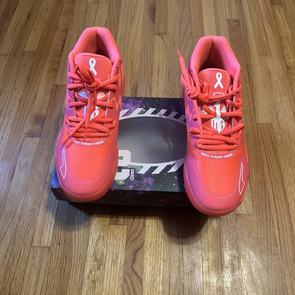 LaMelo Ball x Susan G. Komen x Puma MB.01 BCA Pink Alert — 40.5 / 41 / 42 / 42.5, Novo